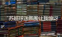 “苏超球迷氛围让我惊讶”
