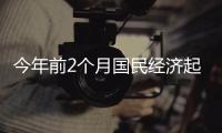 今年前2个月国民经济起步平稳、发展态势向新向好