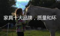 家具十大品牌	，质量和环保都让消费者放心