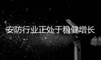 安防行业正处于稳健增长阶段