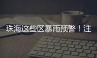 珠海这些区暴雨预警！注意防御！