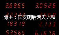 博主：国安明后两天休整	，下周一恢复训练备战京沪大战