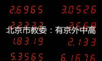 北京市教委
：有京外中高风险地区旅居史的中小学师生等暂不返京