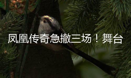 凤凰天津站舞台刚搭到一半