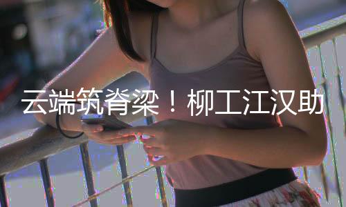 汉助在南岸主塔施工过程中