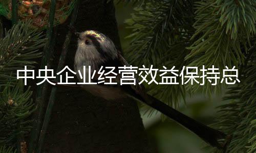 企业中央企业运行恢复向好